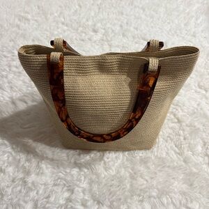 Talbots Tote Bag in Cream